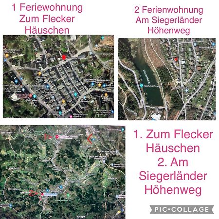 Ferienwohnung " Zum Flecker Haeuschen" In Der Altstadt Freudenberg Freudenberg  Esterno foto